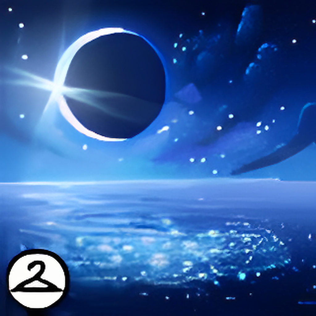 Lunar Landscape Background