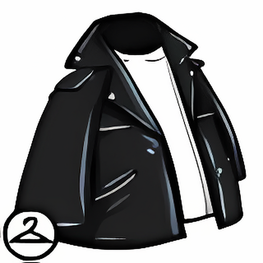 Spiffy Black Leather Jacket