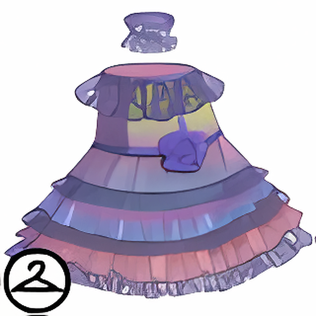 Dyeworks Purple: Gothic Pastel Dress