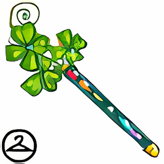 Sparkling Clover Staff
