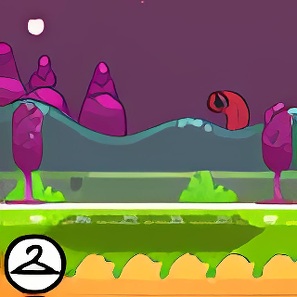 Wobbly Jelly Planet Background