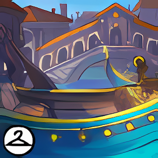 Enchanting Boat Ride Background