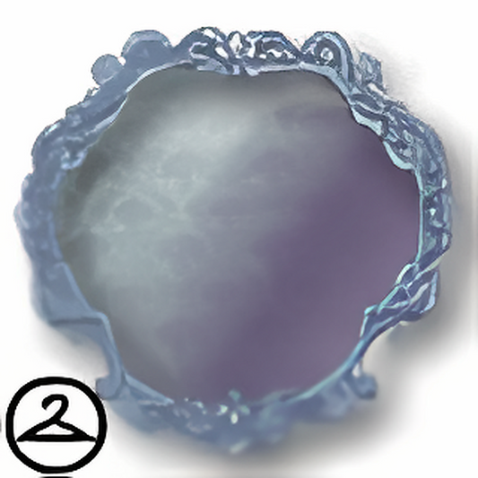 Dyeworks Silver: Ornate Mirror Reflection