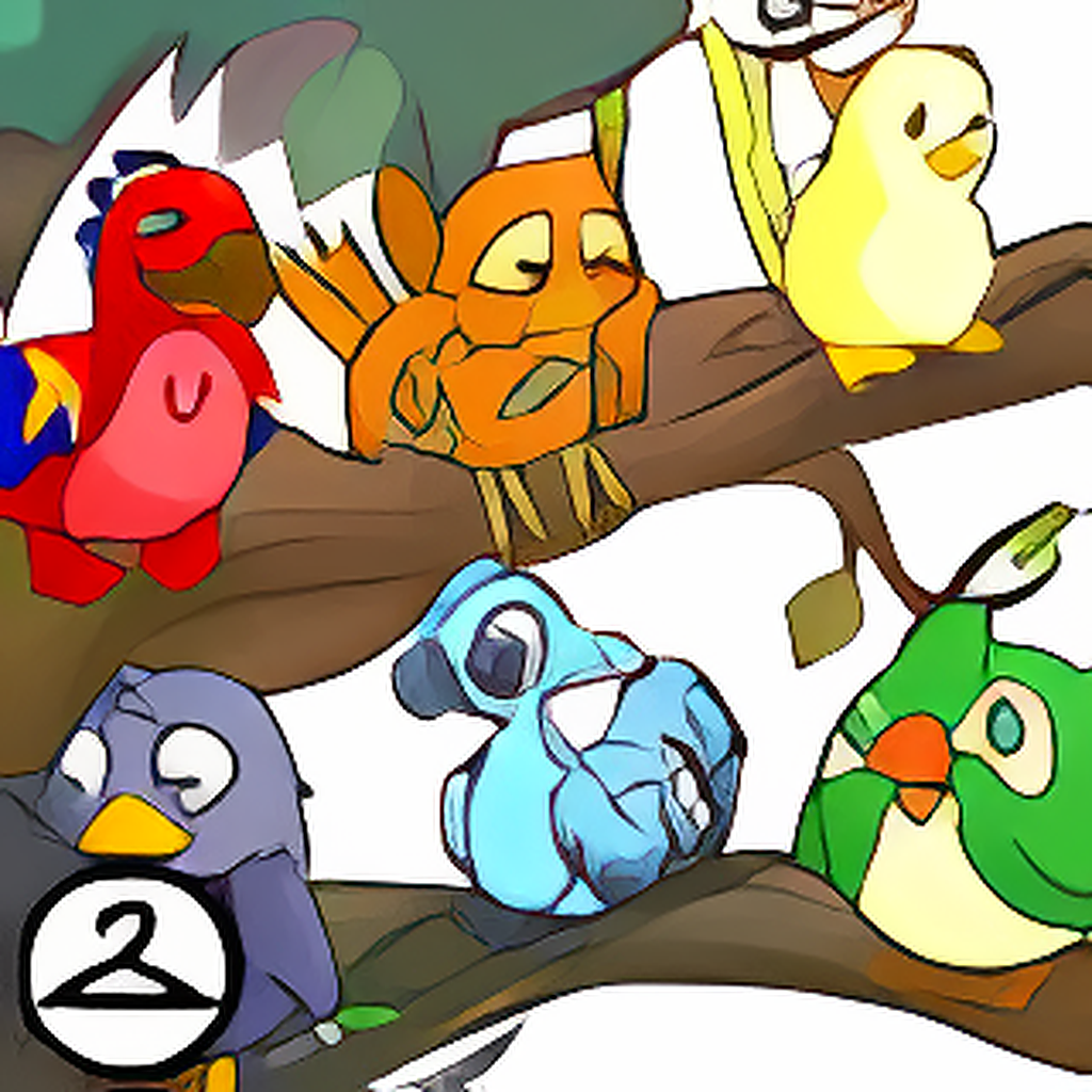 A Rainbow of Petpets Tree