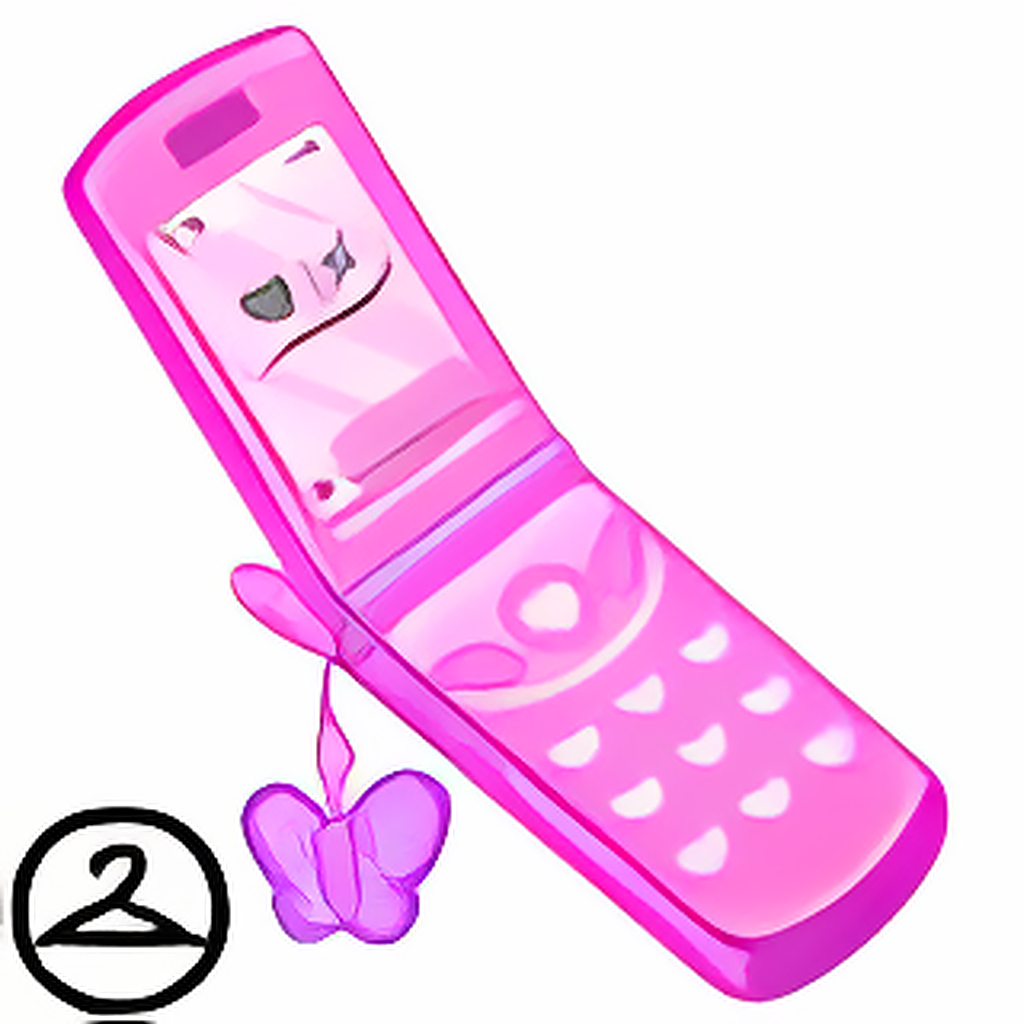 Maraquan Charmed Flip Phone Handheld