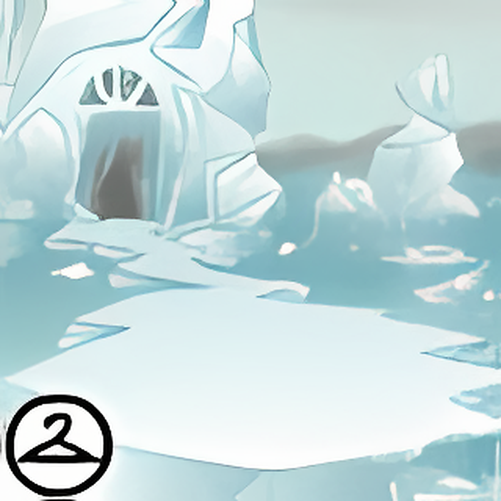 Icy Ombre Wall Background