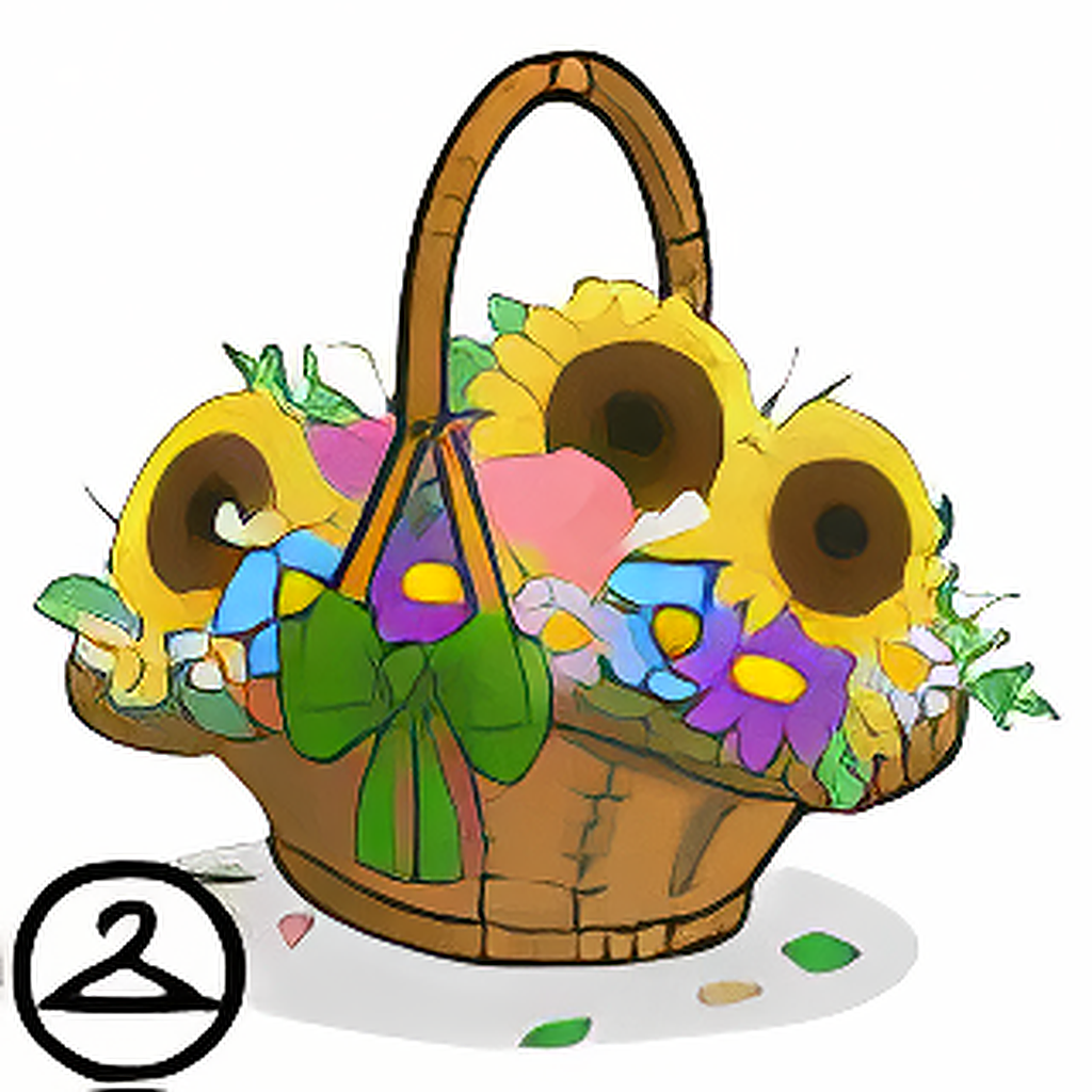 Bountiful Basket of Flowers