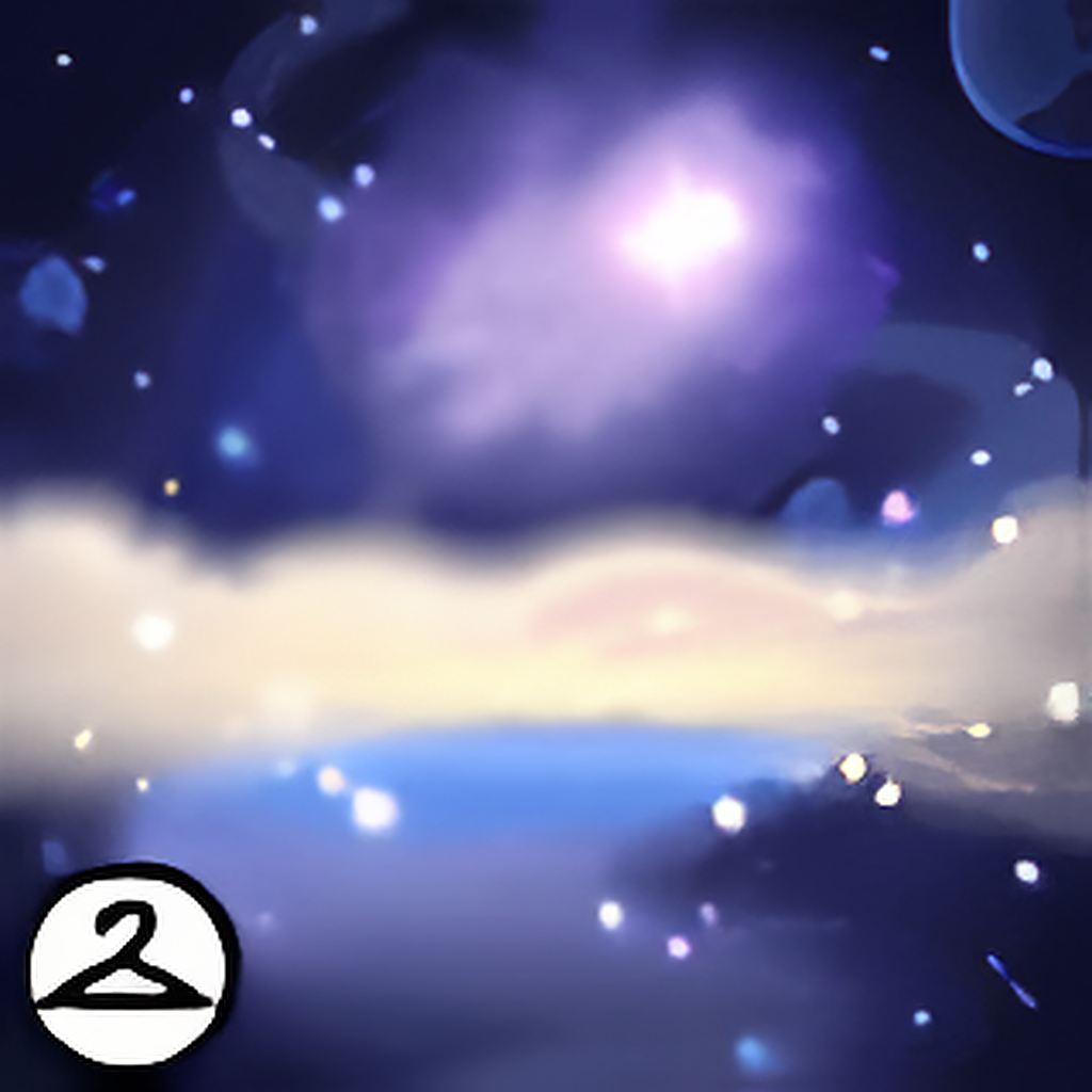 Walking on Stardust Background