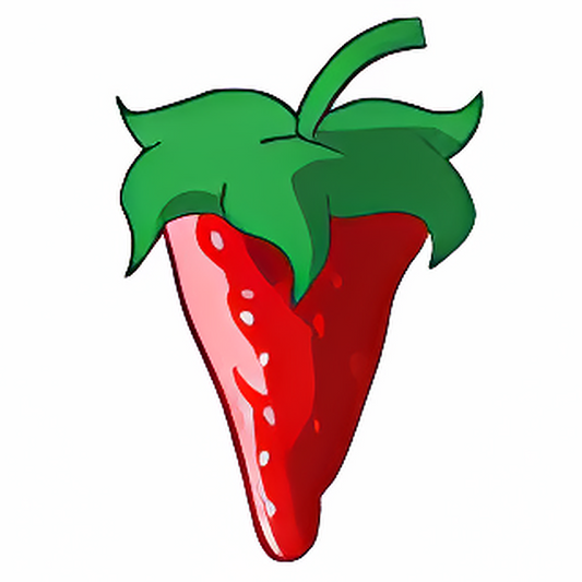Cone-Shaped Strawberry
