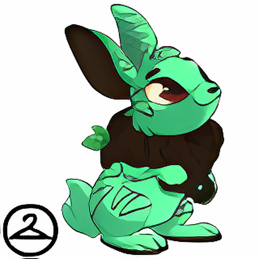 Prismatic Mint Chip: Delightful Chocolate Cybunny