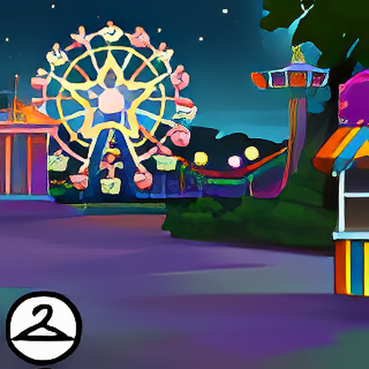 Fairground Date Night Background