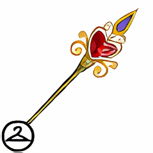 Queen of Hearts Staff