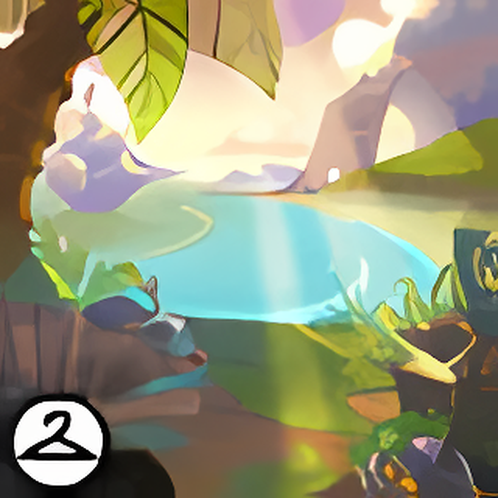 Island of Buried Treasure Background