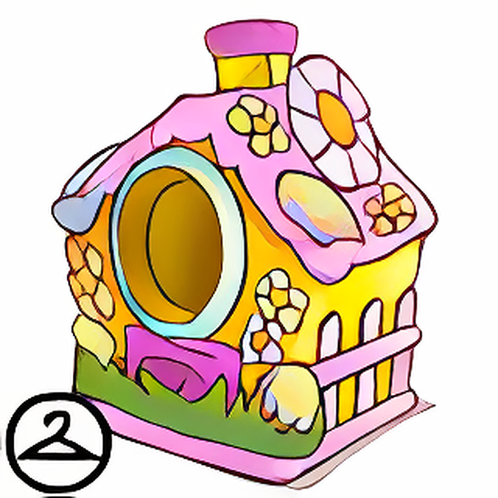 Miniature Spring Negg House