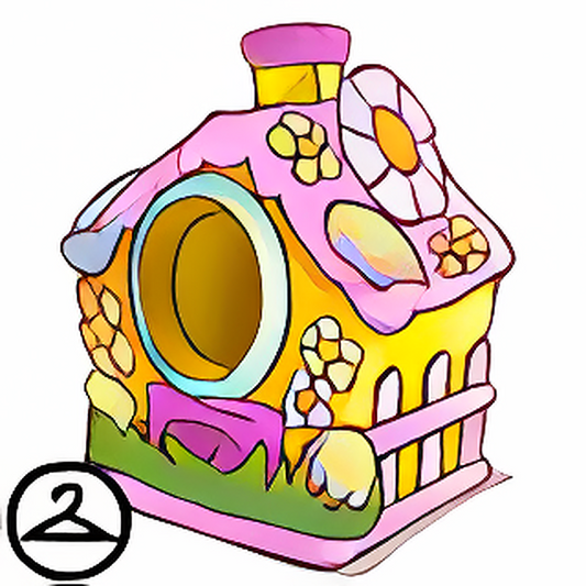 Miniature Spring Negg House