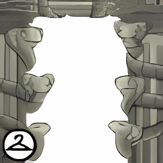 Mysterious Cobrall Pillars Foreground