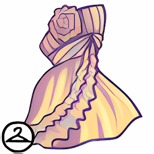 Shimmery Crinoline Dress