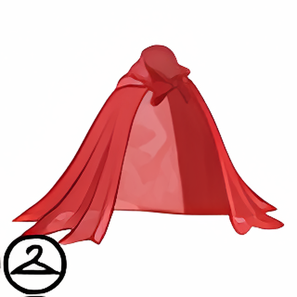 Dyeworks Red: Dark Mystical Cape