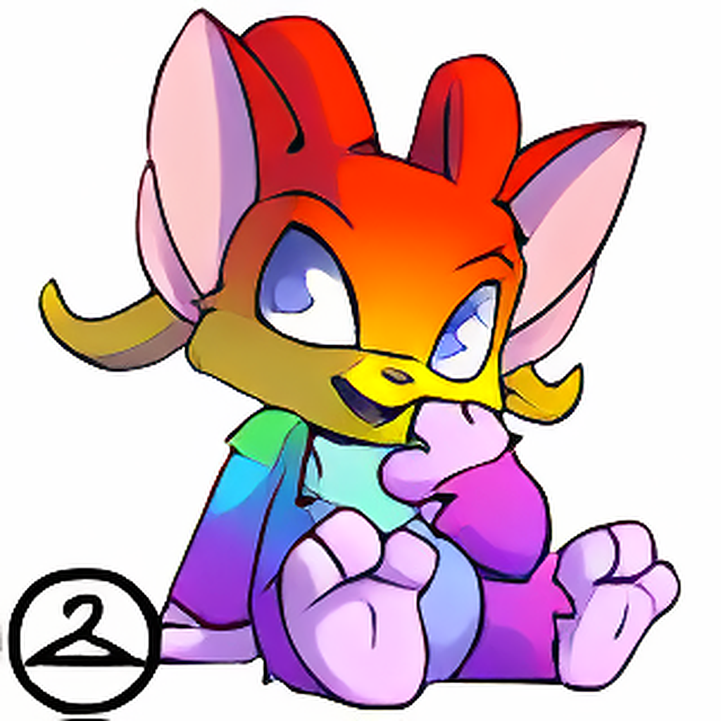Adoring Rainbow Acara
