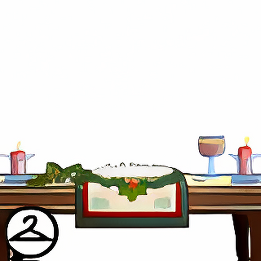 Fancy Christmas Dinner Table