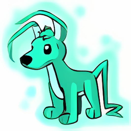Magical Green Gelert Plushie