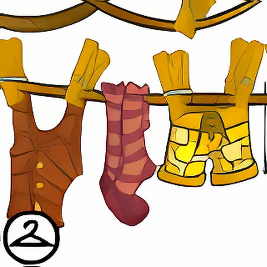 Fabric Clothesline Garland