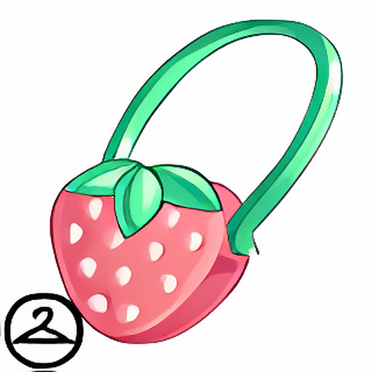 Pastel Strawberry Purse