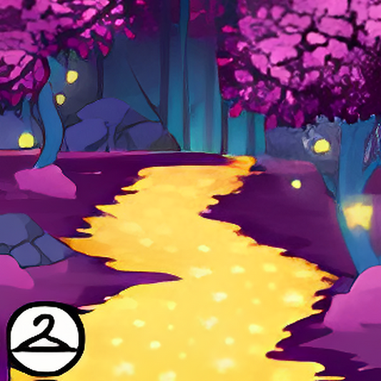 Pathway of Lights Background