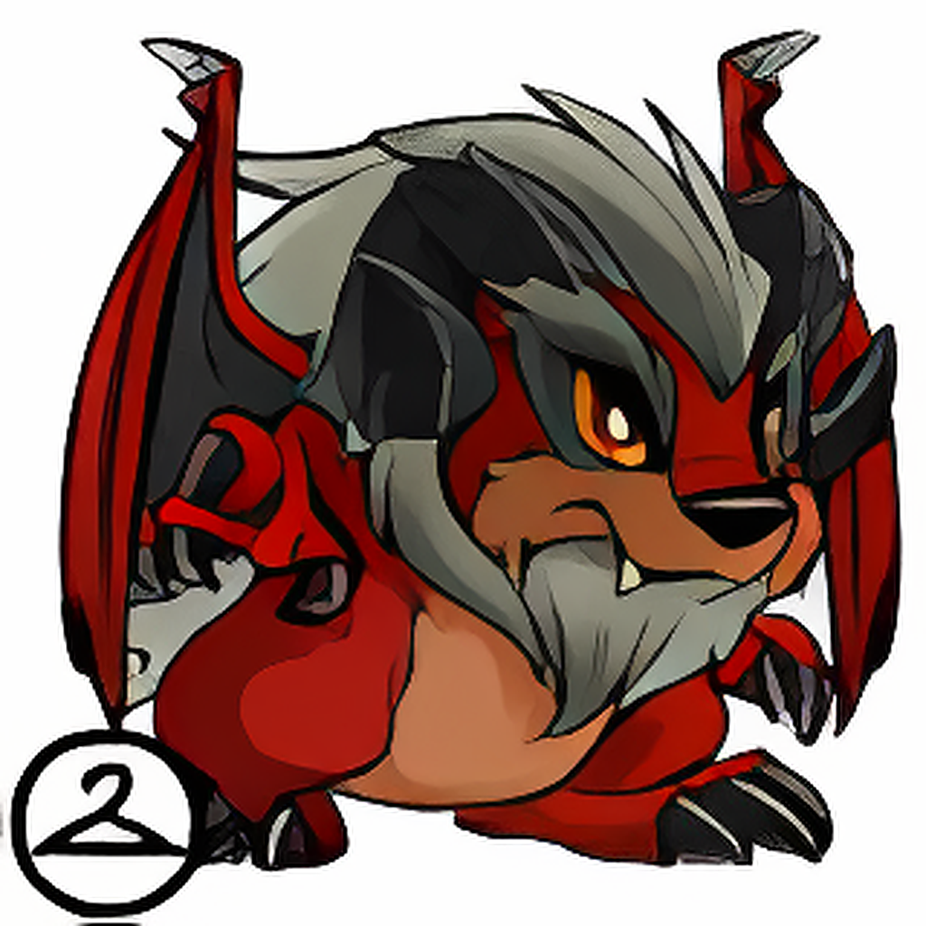 Prismatic Crimson: Nostalgic Darigan Yurble
