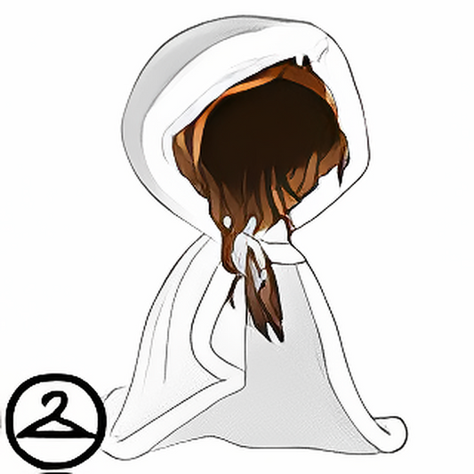 Dyeworks White: Holiday Angel Cape & Wig