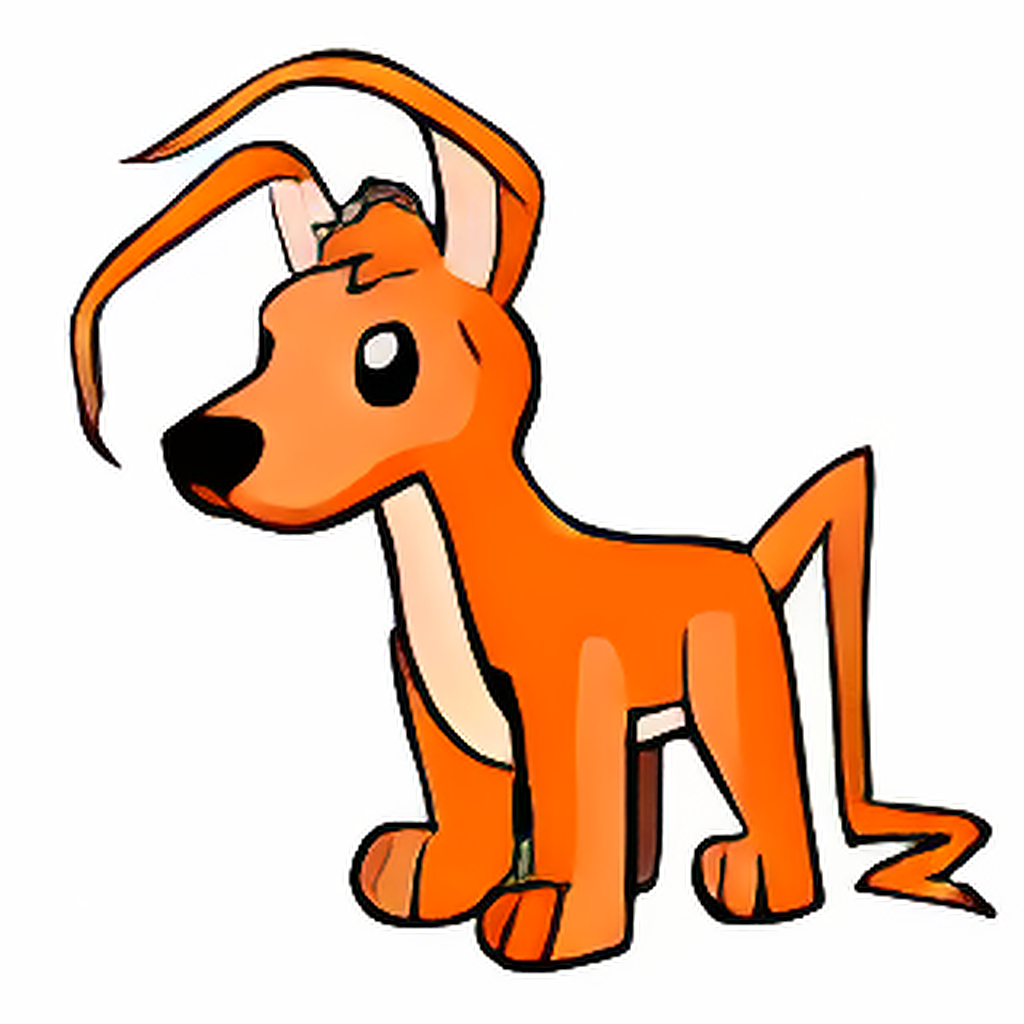 Orange Gelert Plushie