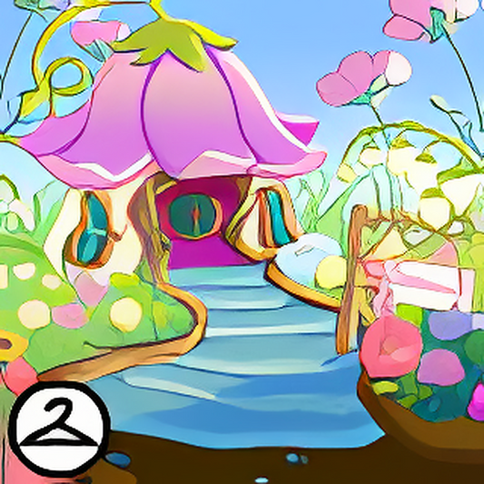 Oversized Faerie Hideaway Background