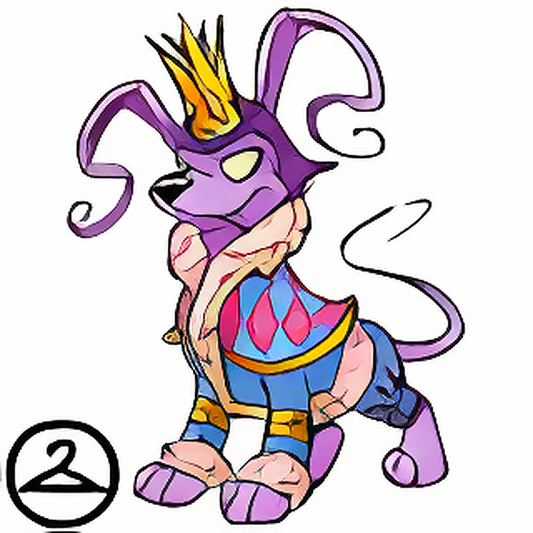 Prismatic Mirage: Nostalgic Royalboy Gelert