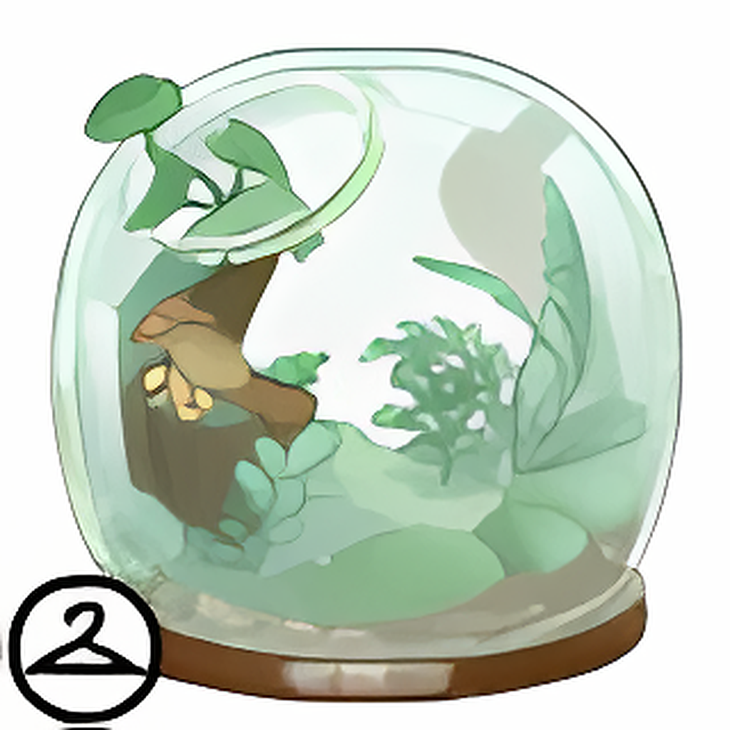 Dyeworks Sage: Inside A Terrarium Trinket