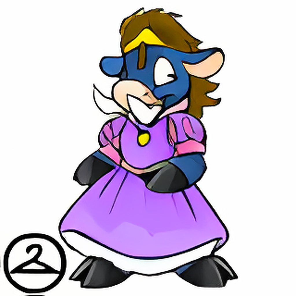 Prismatic Mirage: Nostalgic Royalgirl Moehog