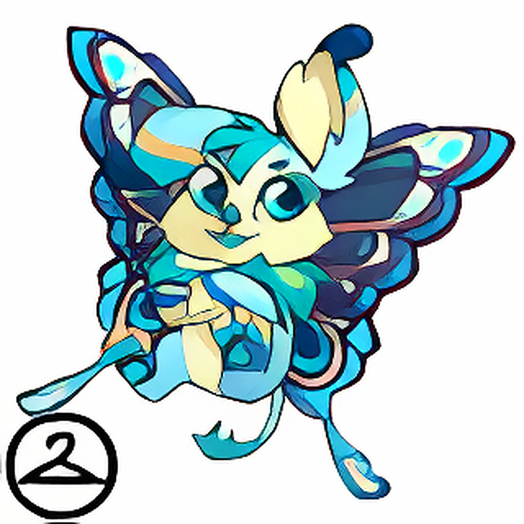 Prismatic Ice: Baby Faerie Varwolf
