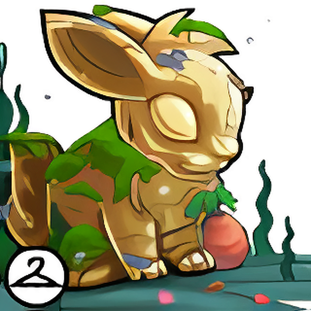 Dyeworks Gold: Underwater Easter Statue