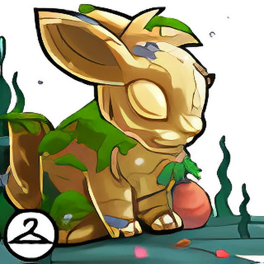 Dyeworks Gold: Underwater Easter Statue