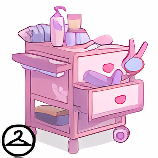 Usuki Beauty Salon Cart Trinket
