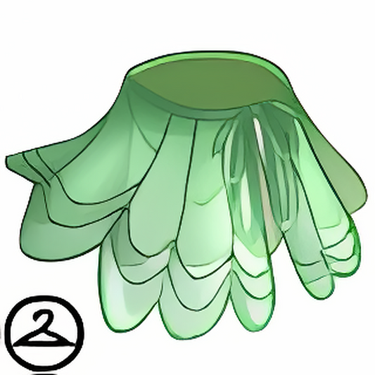 Dyeworks Mint: Flowing Ombre Cape