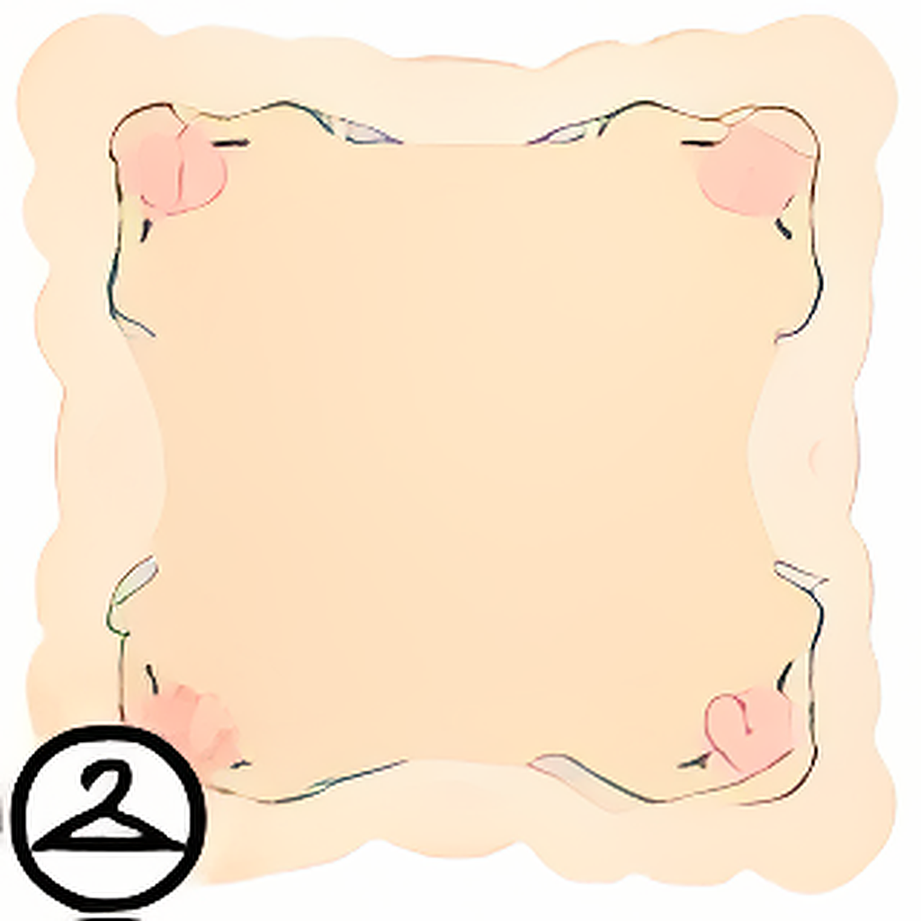 Winter Doily Background