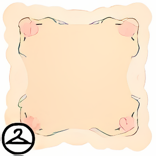 Winter Doily Background