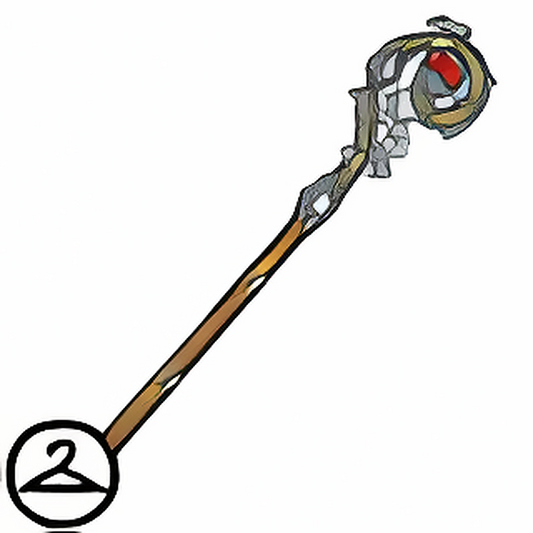 Regal Gemstone Staff