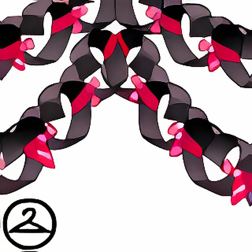 Black Heart Garland
