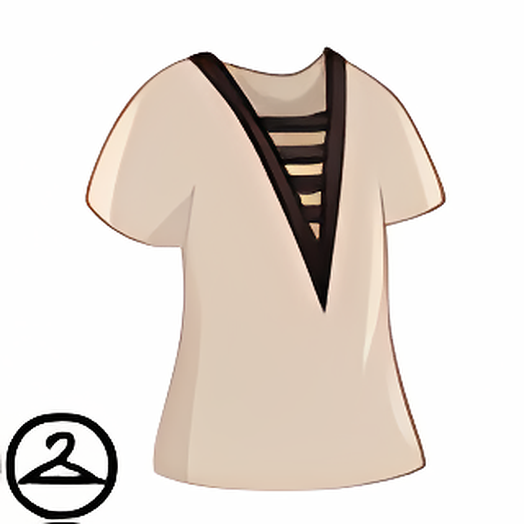 Strung V Neck Top