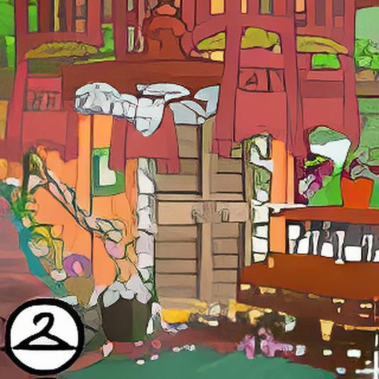 Ceiling Tea Party Background