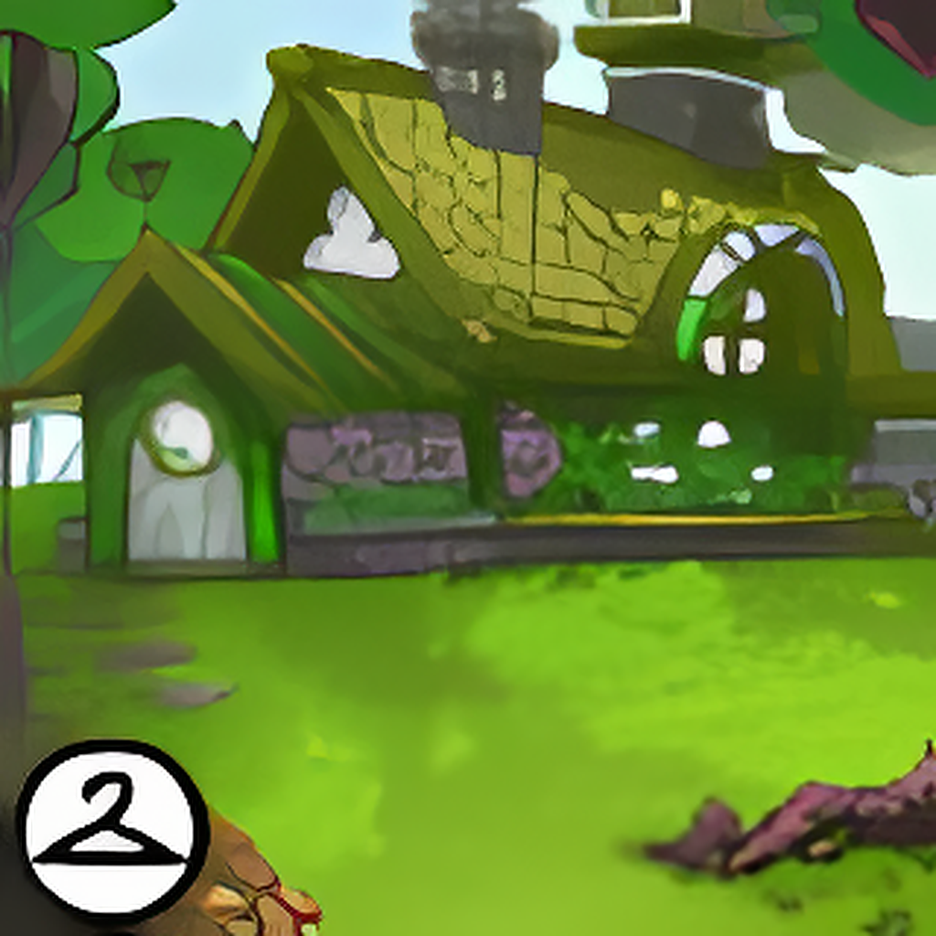 Green Castle Background