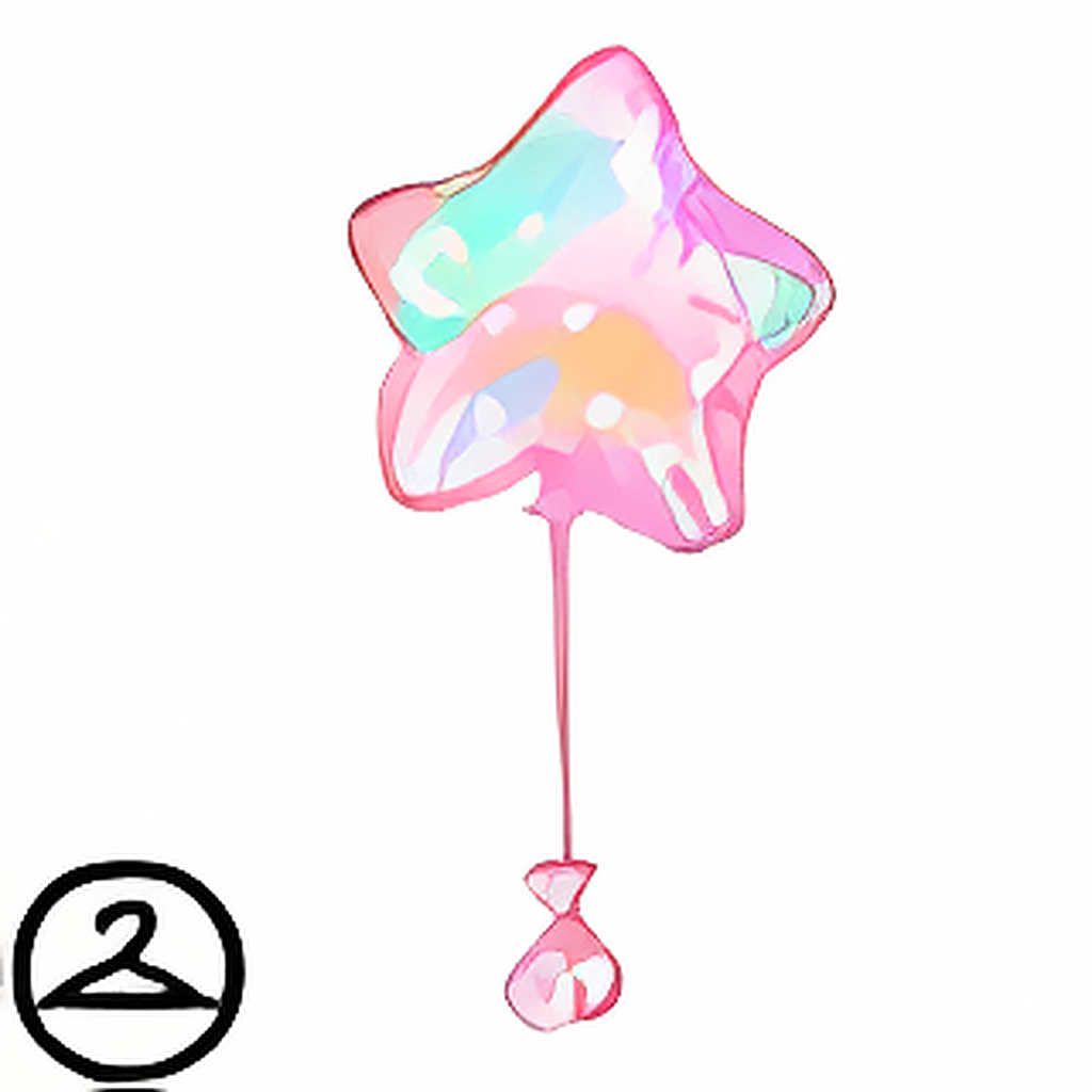 Dyeworks Pink: Baby Iridescent Balloon
