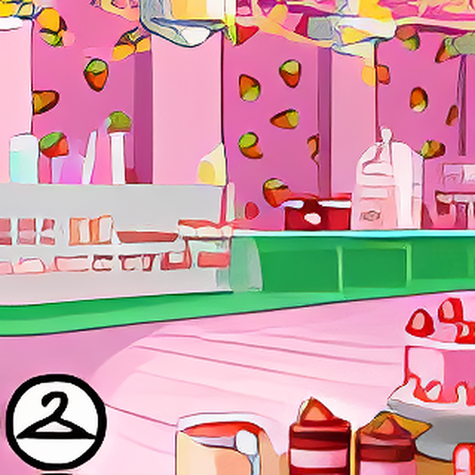 Berry Cute Bakery Background