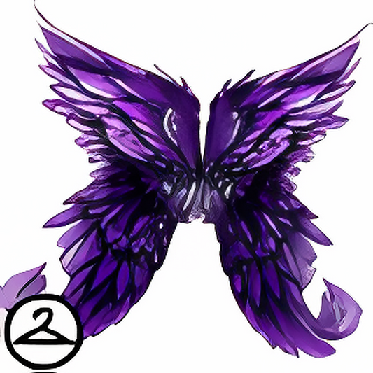 Dyeworks Purple: Jewelled Silver Wings